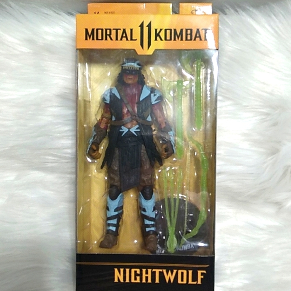 NWT Mortal Kombat Nightwolf Action Figure
